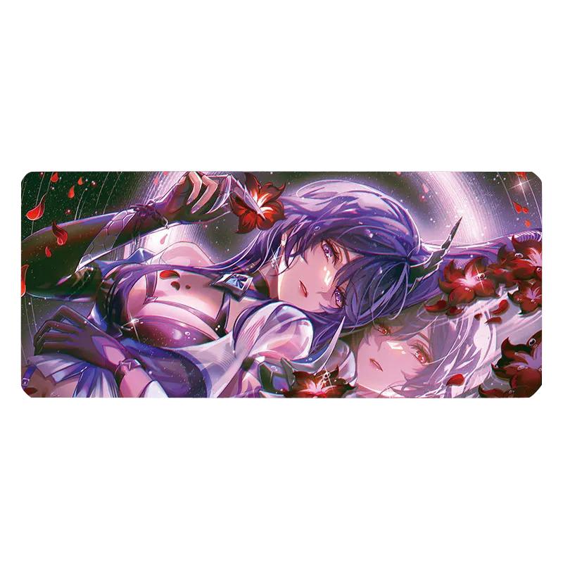 Acheron Robin Mouse Pad Honkai Star Rail Large Mousepad Computer Keyboard XXL Padding Anime Pc Gaming Accessories Desk Mat