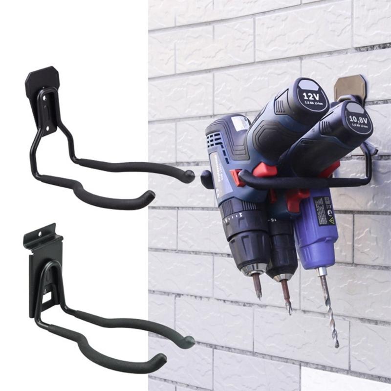 Heavy Duty Storage Hooks Wall Mounted Garage Hangers Storage Organizers for Garden Hoses Power Tool Garage Outdoor