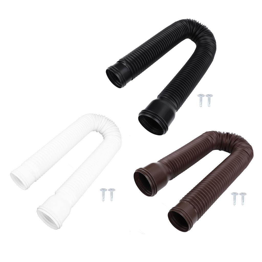 Odpływ Przedłużka Rury Spustowej Rynna Spustowa Przedłużka Elastyczna PE Rozciągliwa Odprowadzająca Przedłużka do Zewnętrznej Willi Okrągła