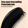 Women's Airbag Comb, Curly Hair Massage, Anti Knotting, Smooth Comb, Portable Anti-static Royal Queen's Curved Comb