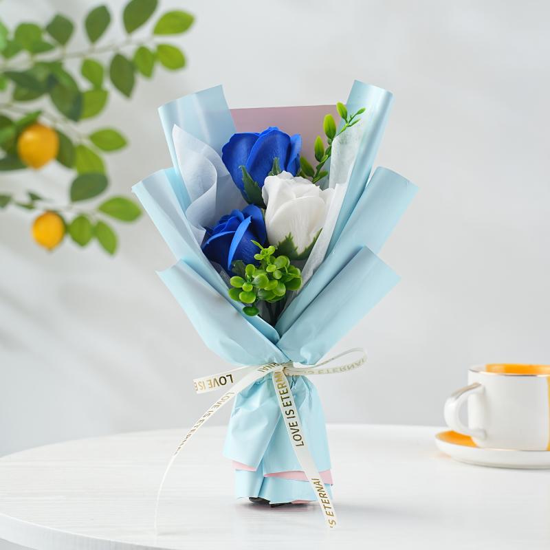 Scented Soap Rose Bouquet: Perfect Gift for Mother's Day, Valentine's, Birthdays - Ideal for Girlfriends, Moms, Besties, Teachers.