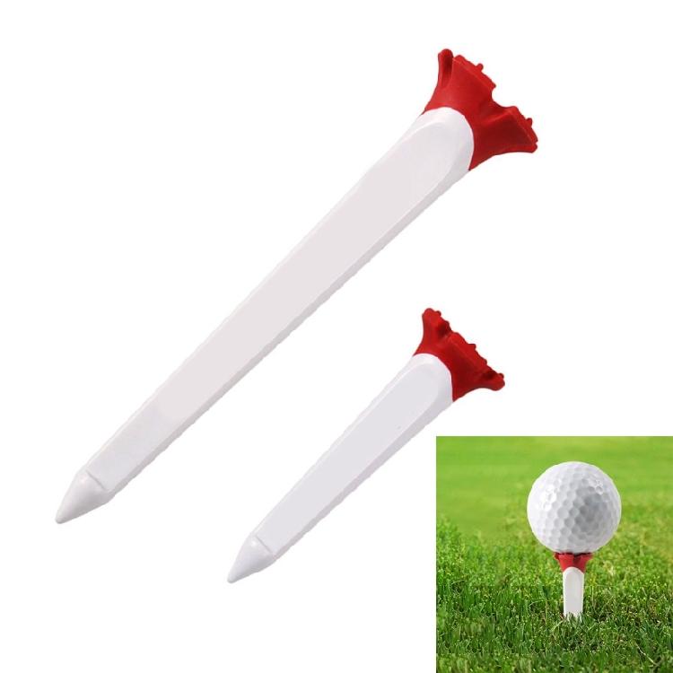 Golf-Tees Trainingsballhalter Multifunktionaler Kunststoff Stufen-Golf-Tees Reibungsarme Golf-Simulator-Tees Langlebig