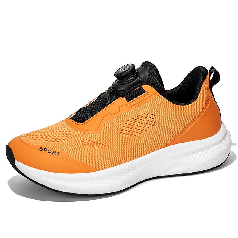 Big head shoes sports fly-woven men's shoes 2025 new black men's wide head shoes 4e wide last shoes men's soft-soled shoes men's