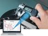 KTC Kyoto Werkzeugmaschinen Digitale Messbereiche Drahtlose Messungen Übertragung an Gerät über Eingabe GNN15 Messschieber, 0-150mm, Modell, Bluetooth,
