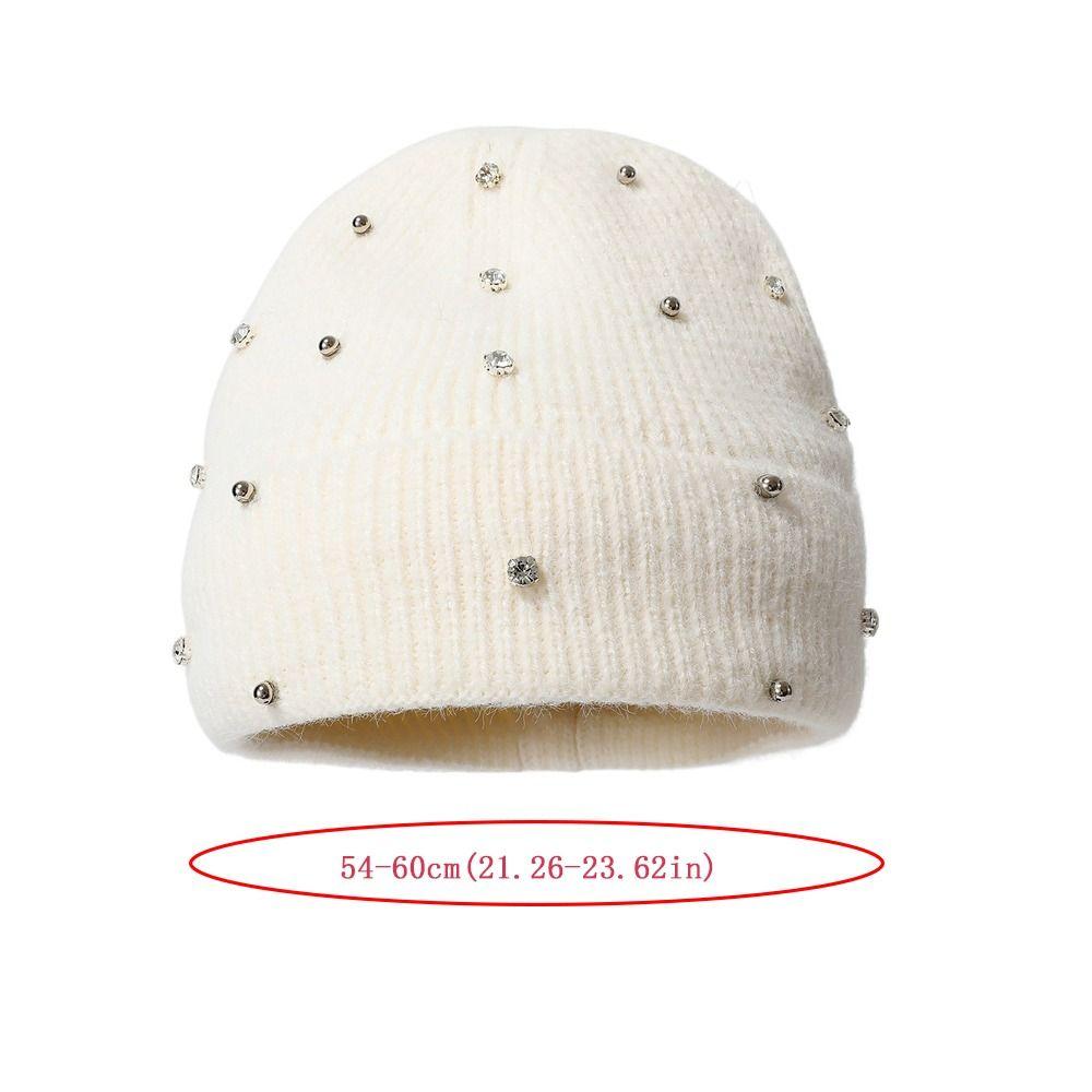 Casual Skullies Cap Keep Warm Pullover Yarn Hat Outdoor Warm Bonnet Beaanies Autumn Winter