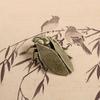 Durability Solid Brasses Cicada Figurine Heavy Type Decorative Oxidation Resistant Home Sand Table Decoration Accessory