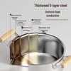 Wutuo 316 Stainless Steel Thickened Soup Pot