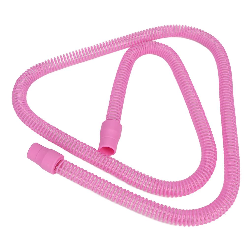Breathing Machine Tube Replacement Assembly Breathing Machine Soft Tube with Rubber Connectors Grey