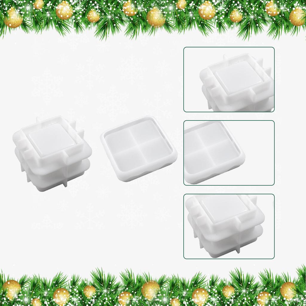 Christmas Silicone Model Decor Chimney Ornament Multipurpose Festive Easy To Demold Handcraft Unique