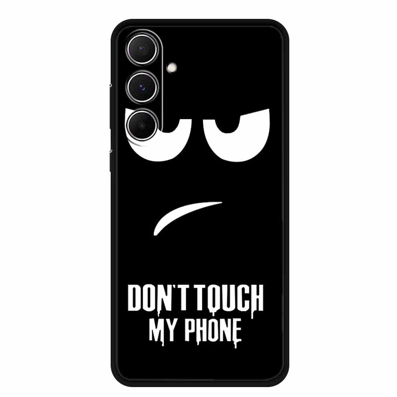 For Samsung Galaxy A55 5G Case Animals Soft Silicone TPU Phone Cases Back Cover For SamsungA55 Wolf Protector Cute Girl Shell