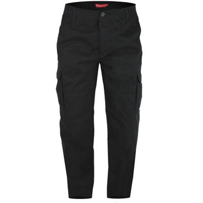 Mens D555 Robert Peached Washed Cargo Trousers