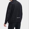 FILA X MAGIC STICK Collaboration Solid Color Stand Collar Casual Zip Long Sleeve Jacket Men jackets Black F11M329502F-BK
