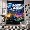 Wall TapestryRocket League Art Hanging Cloth Decorative Background Cover for Room Decoration