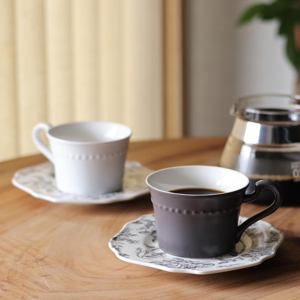 Dolce duo Kaffeetassenset Geschenkset Tassen (Paar) (Boxed) (2 & Untertassen) RU-1783