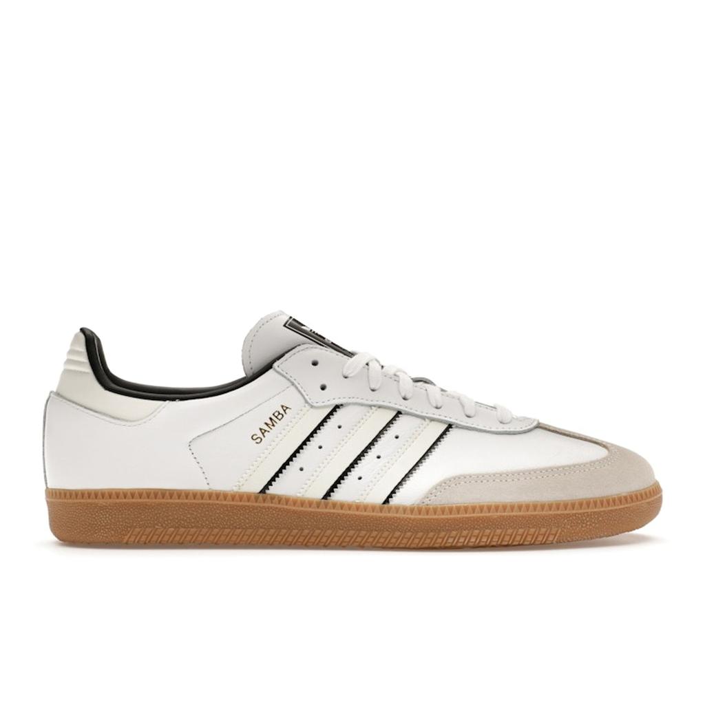 Adidas Samba OG Two Tone Stripes - Black Unisex Sneakers White Cloud-White Off-White ID1480