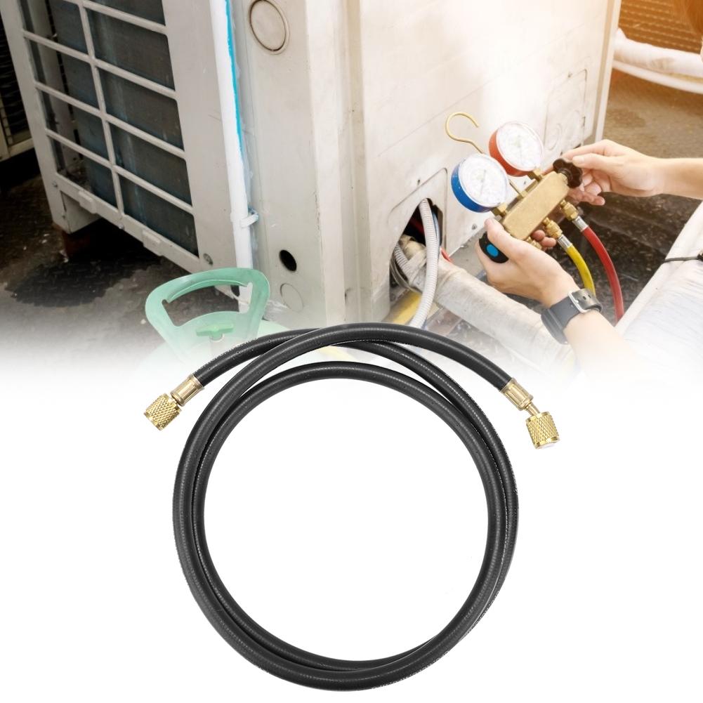 

R410 800 4000psi Pressure Air Conditioning Fluoride Tube Air Conditioner Coolant Refrigerant Adding Tool 1 4SAE