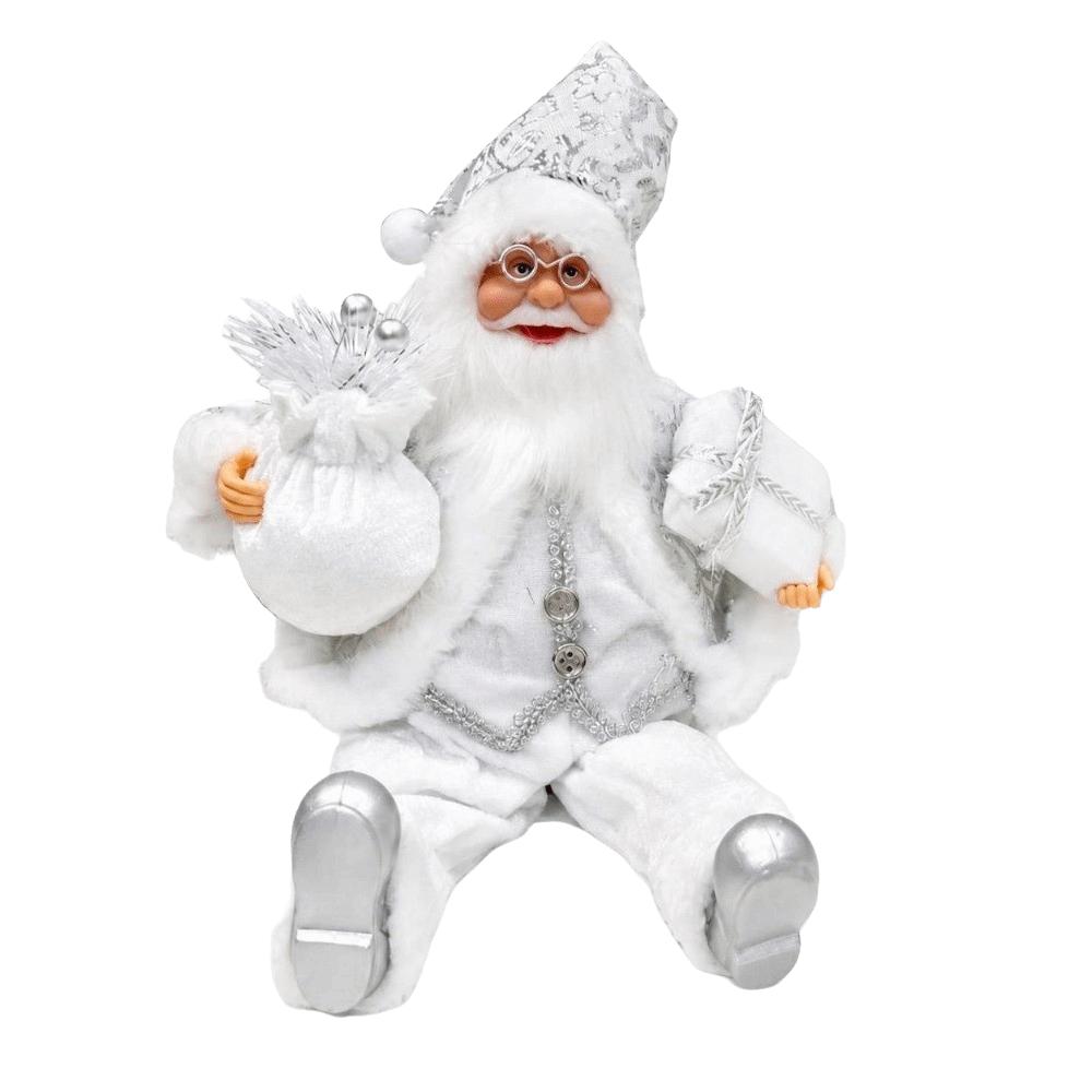 Figurine Santa Claus Doll Toy 12 Inch Christmas Decorations Gift For Friends