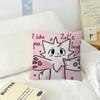 Boykisser Silly Cat Cute   Pillowcase toon Gift Cushion Cover Bedroom Home Sofa Chair Seat Decor pillow case