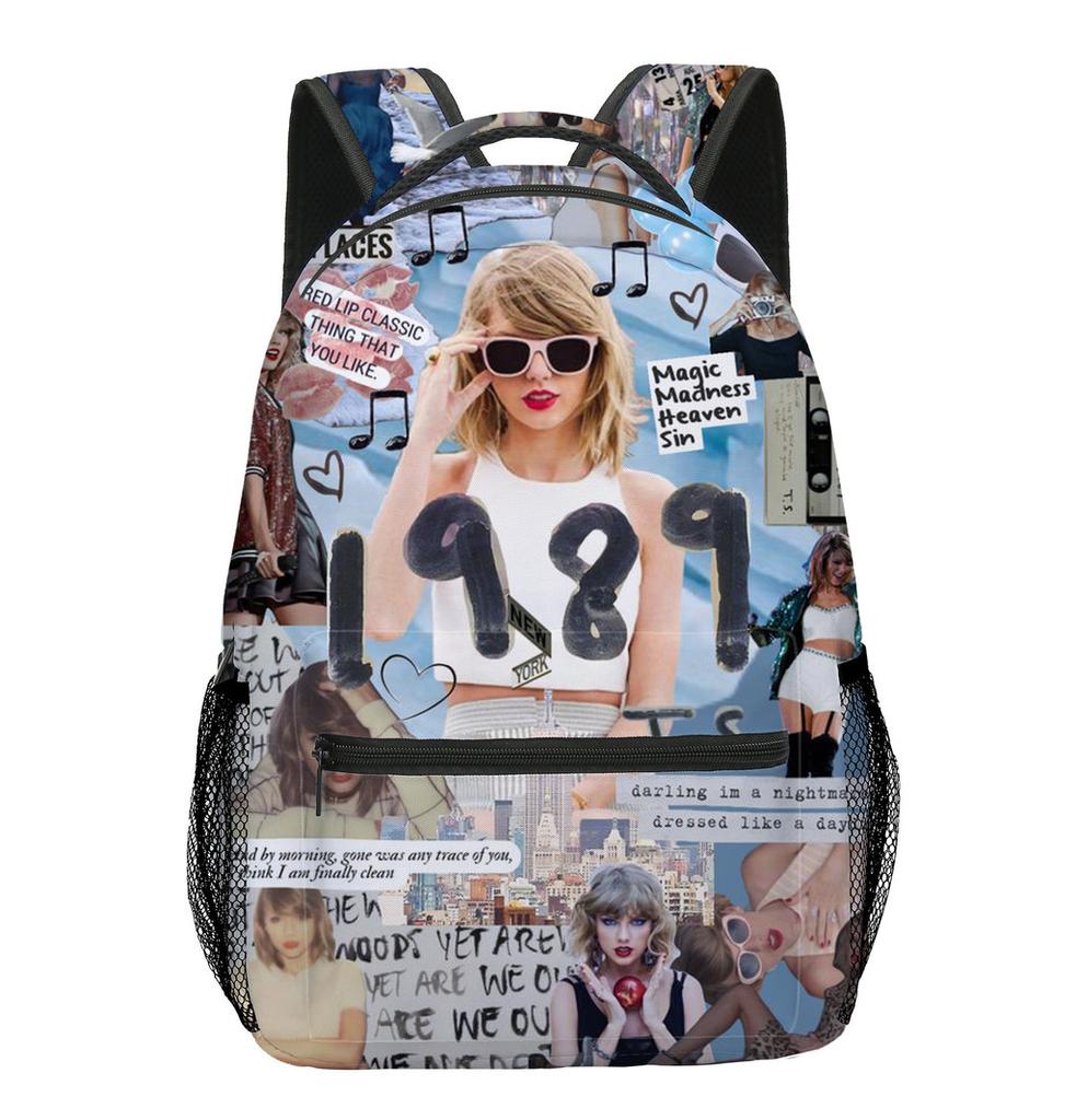 Taylor Printing Swift Backpack Children School Bag Comfortable Capacity Large