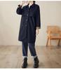 3126 Versatile Mid-Length Women's Trench Coat - 2026 Korean Style, Casual Lapel Jacket, Solid Color, Spring Collection
