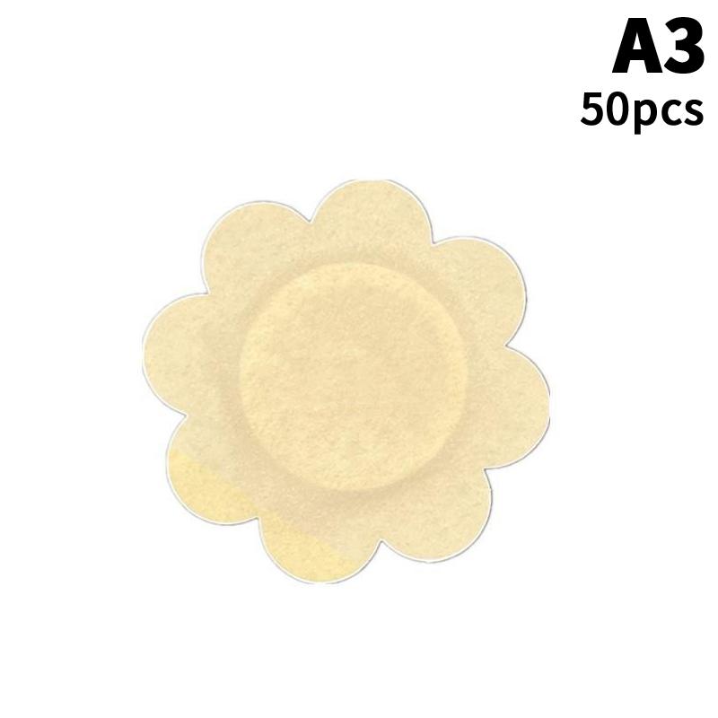 Disposable Castor Oil Belly Button Patch Self-Adhesive Navel Bandage Disposable Spunlace Cloth Castor Oil Patches Belly Sticker