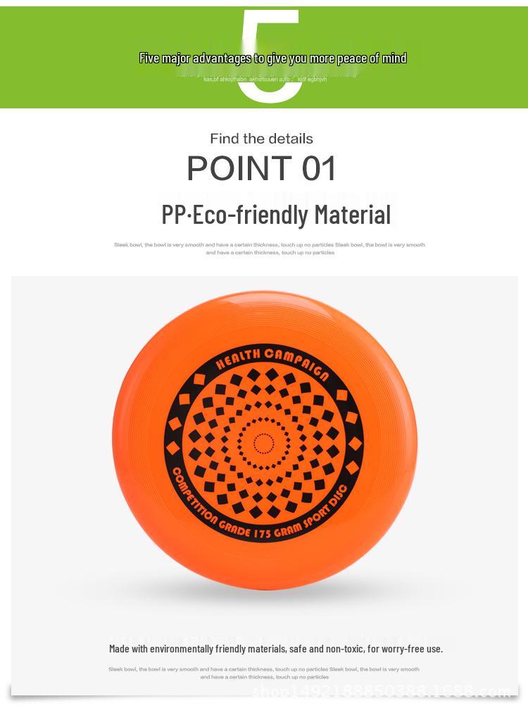 Frisbee Resistente per Animali: Giocattolo da Spiaggia e Sport Durevole da 175g, 27cm per Cani