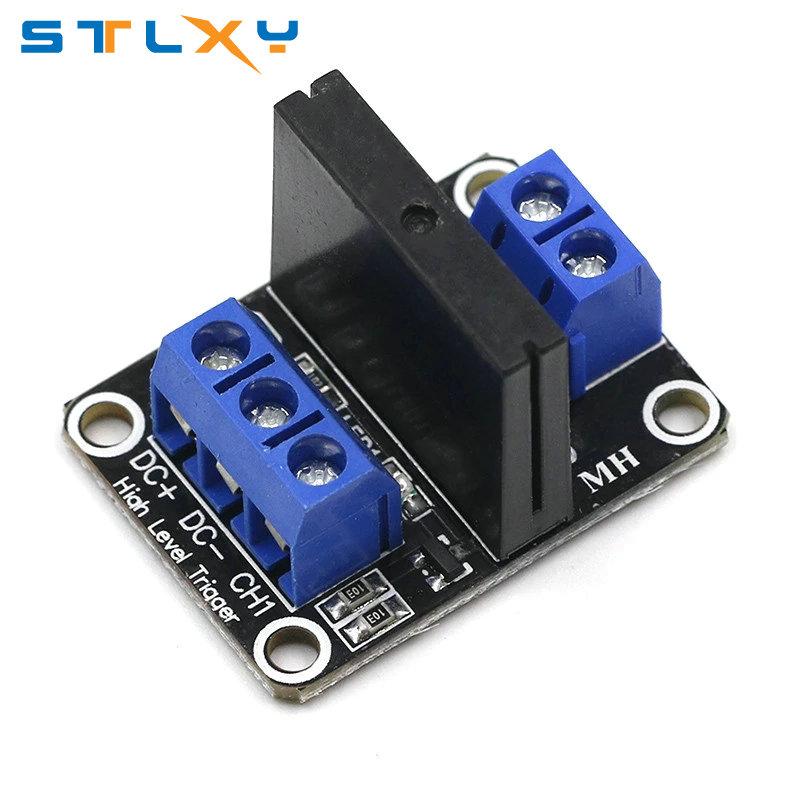 1 2 4 8 Channel 5V DC Relay Module Solid State High Level SSR AVR DSP G3MB-202P Relay for Arduino