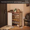 Shoe Rack, Household Door Integrated Cabinet, Storage Rack, Dust-proof Wall Mounted Storage Rack, Hallway Door Umbrella Rack