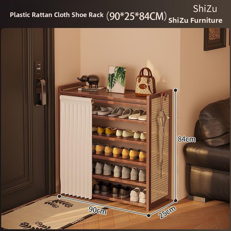 Shoe Rack, Household Door Integrated Cabinet, Storage Rack, Dust-proof Wall Mounted Storage Rack, Hallway Door Umbrella Rack