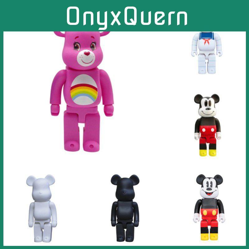 Bearbrick 400% Action Figure Collectible Pvc Daredevils Mickey Bear Building Block Trendy Toy