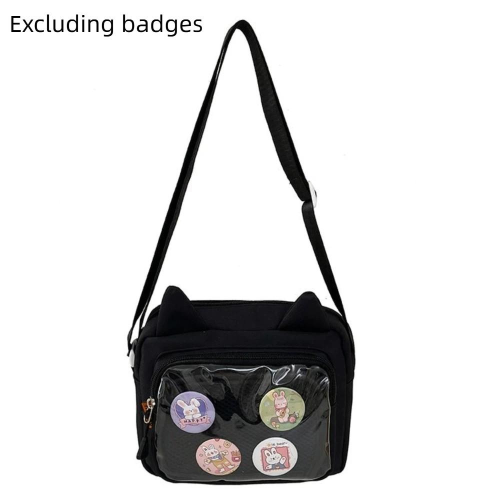 Japanese JK Shoulder Bag Y2k Transparent Crossbody Bag Fashion Small Square Bag  Student