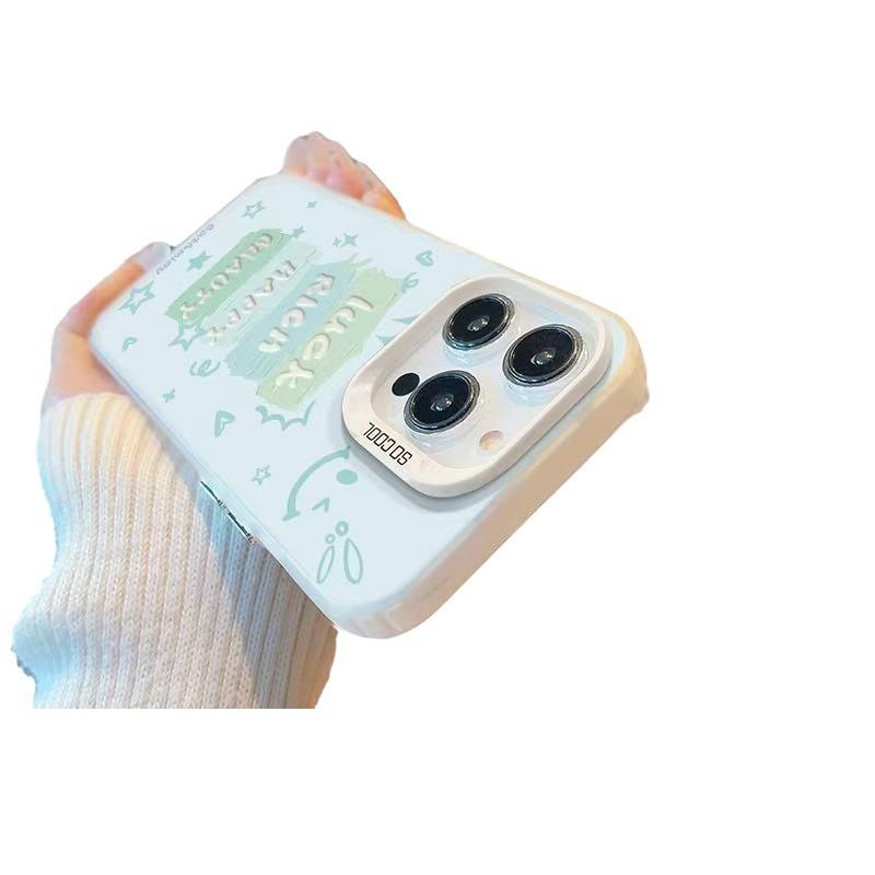 The new trendy brand smiley face is suitable for iphone17 mobile phone case Apple 15promax/14 Europe and America 13pro12/16e.