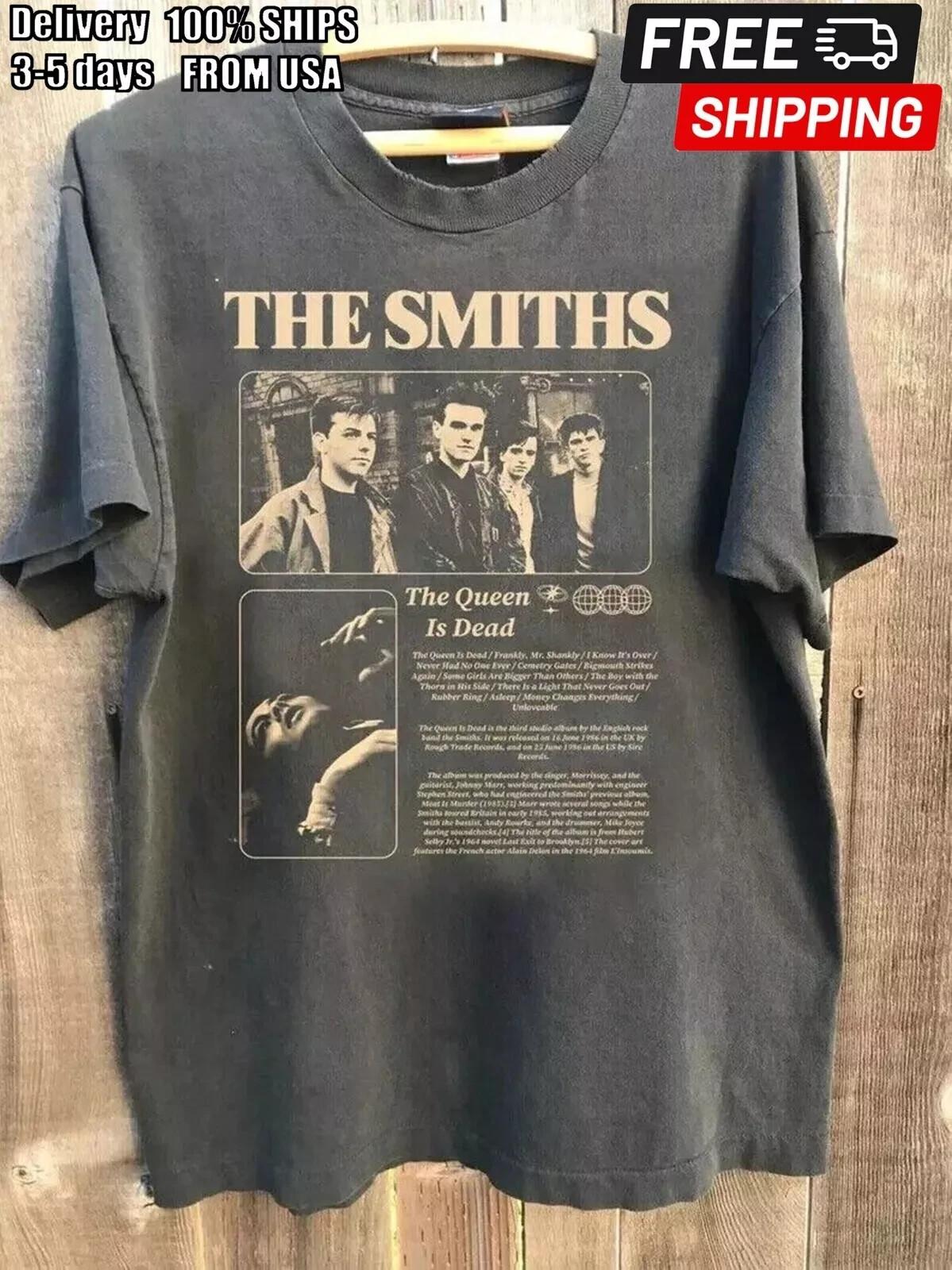 The Smiths music band, The Smiths 90s, Smiths Album 2024 shirt XXXL