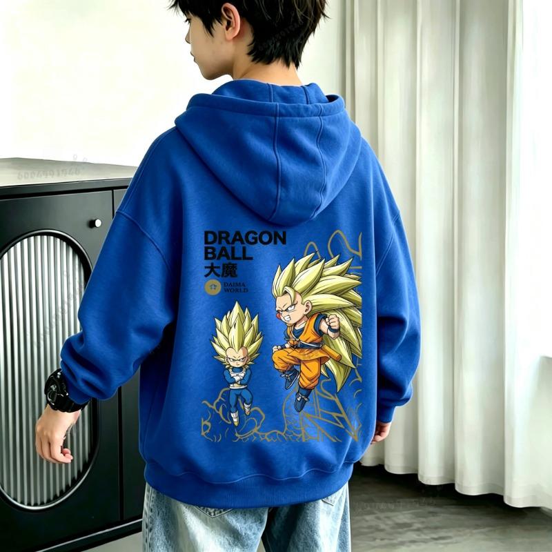 """Dragon Ball Super""" Goku Kinder Kapuzenpullover - Super Instinct - Goya - Beast Vegeta - Bedruckter Baby Kapuzenpullover