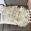 Chinese Style Ink Print Vintage Pajamas Set for Women Nightwear Autumn Casual All-match Women's Pajamas Sleepwear
