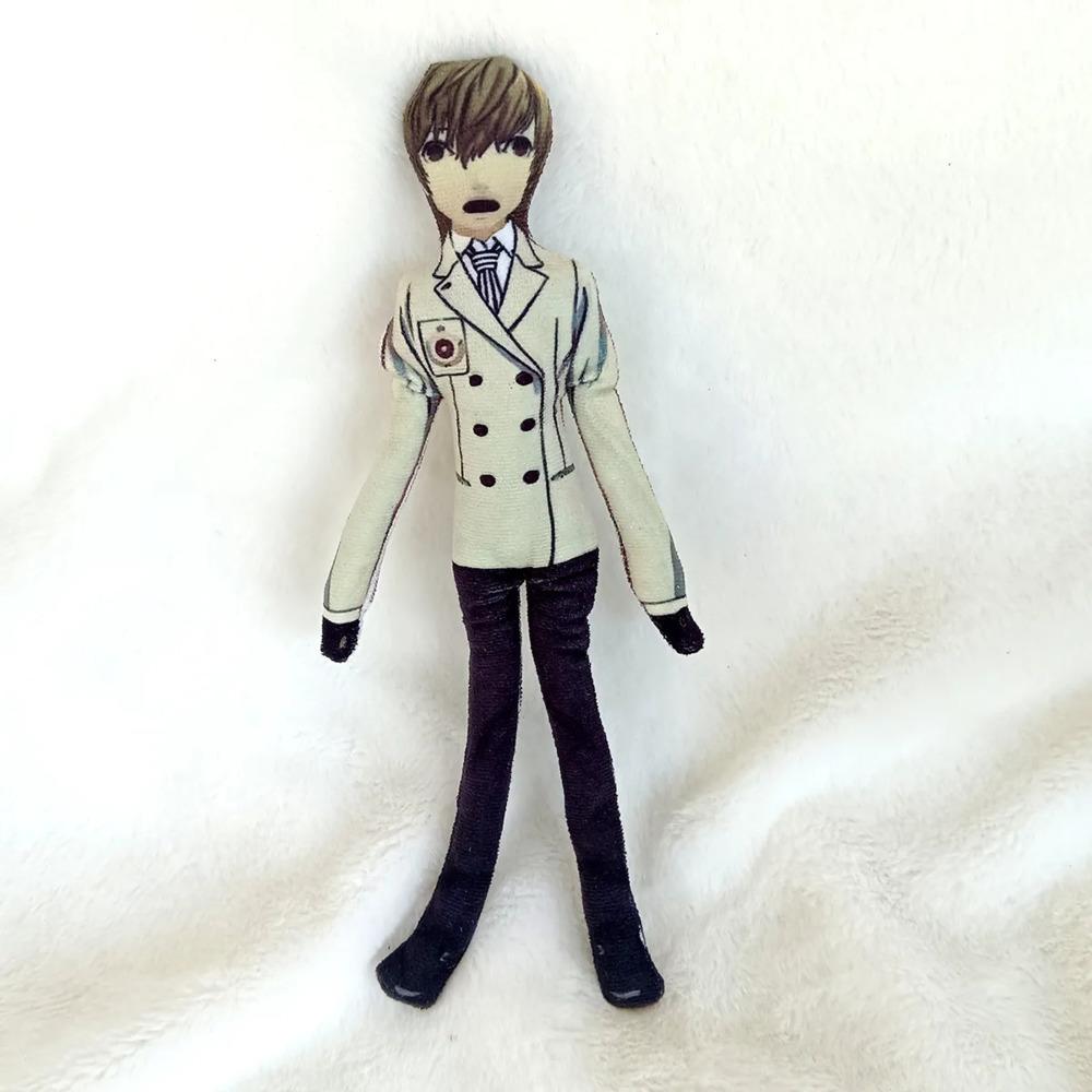 Porte-clés Peluche Personas Yuki Makoto Joker Narukami Yu Peluches Mignonnes Dessin Animé Anime Porte-clés Pendentif Sac Cadeau d'Anniversaire
