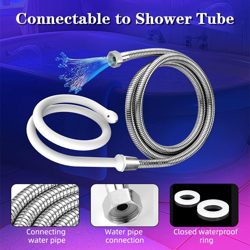 Male and women anal/intestinal/vaginal cleaning flushing device,nozzle enema device,female washing hose,Gay SM Product sex toy