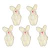 5Pcs Mini Soft Plush Bunny Joint Rabbit Doll Decoration for House Plush Mini Toy Stuffed Bunny Doll Bunny Figure Toy