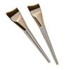 2Pcs Professional Arc-Shaped Flat-Head Ultra-Thin Foundation Brush, Paint-Free And Traceless Foundation Liquid Brush
