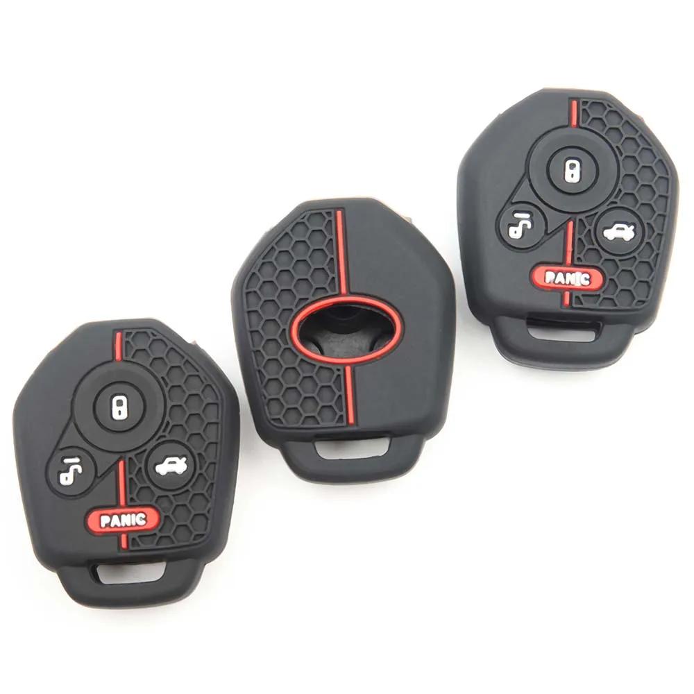 4 Buttons Car Remote Key Cover Shell Fob Skin Jacket Fit For Subaru Legacy Tribeca Impreza Forester Xv Protect