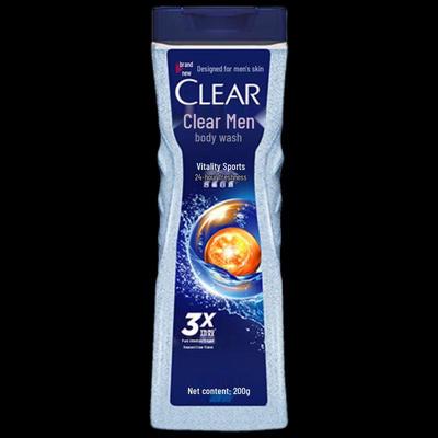 CLEAR Men's Vigor & Sport Oil Control Shower Gel