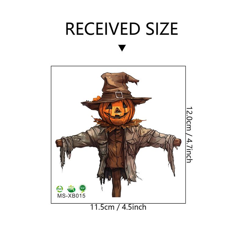 3D Floor Wall Stickers Scary Ghost Halloween Removable Interior Decoration Scary Atmosphere Bar Party Spooky Decoration Props