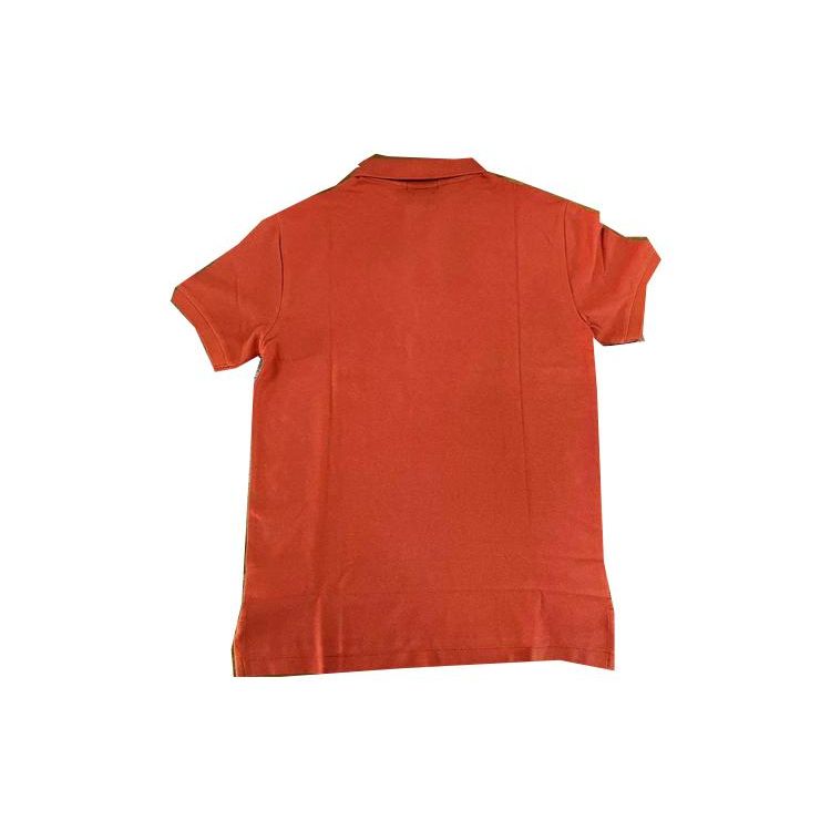 Polo Ralph Lauren Ss23 Solid Color Logo Embroidered Short Sleeve Polo Shirt Men Tops Orange 710794276-054