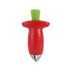 Stainless Steel Fruit Slicer Strawberry Slicer Kitchen Gadgets Ice Cream Making Tools Strawberry Stem Remover, Strawberry Corer