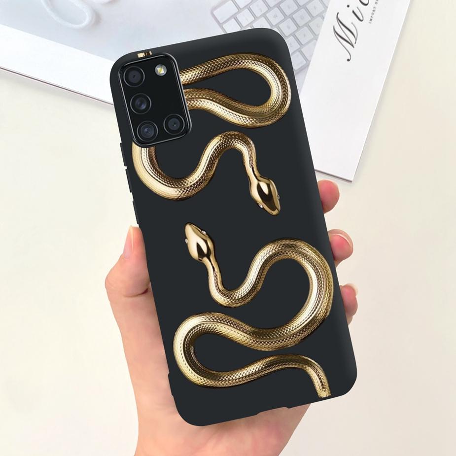 For Samsung Galaxy A51 A71 Case A515F A715F Cute Fashion Cartoon Painted Phone Case For Samsung A51 A 31 41 71 Soft Cover Bumper