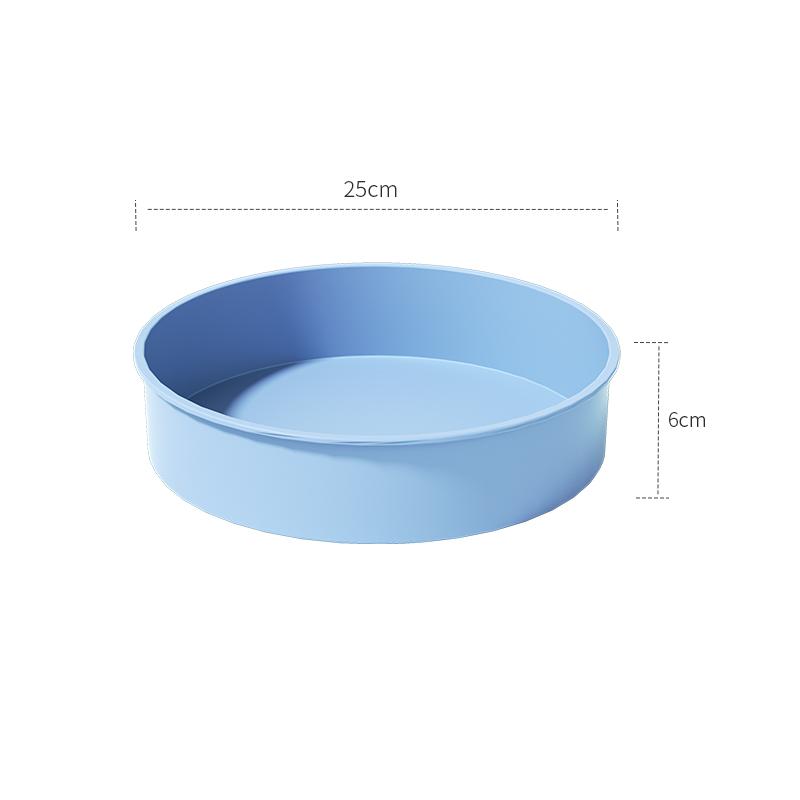 Multi-size silicone cake pans for baking, round cake molds silicone baking pans non-stick quick demoulding suitable for cheeseca