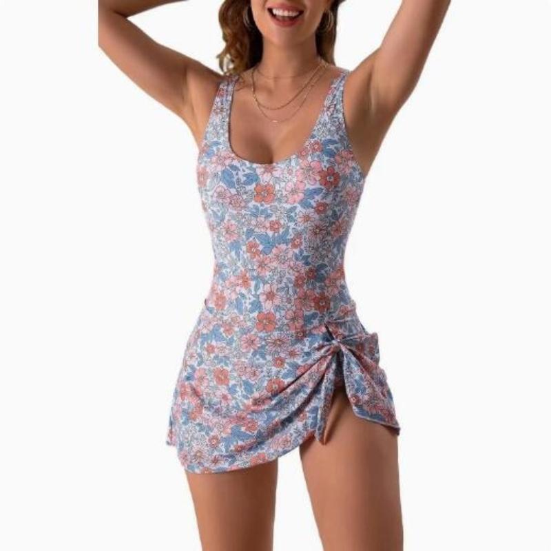 Nowy styl bikini europejski i amerykański top na ramiączkach jednoczęściowy strój kąpielowy damska spódniczka plażowa strój kąpielowy