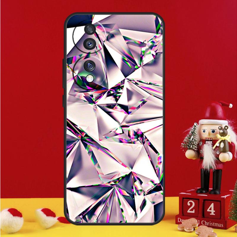 Crystal Diamond Pattern Case For Honor 90 70 50 Magic 6 Lite Magic 5 Pro Honor X6a X7a X8a X9a X8 X9 X8b X9b Case