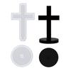 Premium Silicone Cross Decoration Mold High Quality Silicone Cross Mold Ideal For Craft Lovers And Religious Artisans