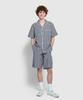[Jaju] Men's Seersucker 5-Part Pajama Set [Shipped from Korea] 100% Authentic